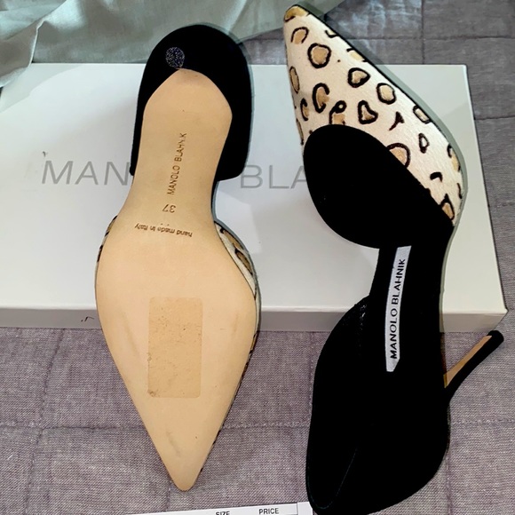 NWT Manolo Blahnik leopard pumps “Brand New” AUTHENTIC - Picture 4 of 7